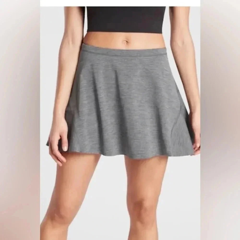 Athleta Gray Active Skort